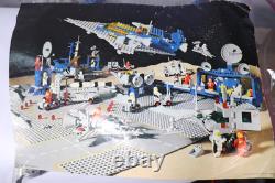 Vintage LEGO Legoland 6970 Beta-1 Command Base Classic Space Set 99% Complete F5
