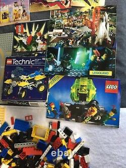 Vintage LEGO Lot Pirates, M-Tron, Space, Town, Etc. Lots Of Figures