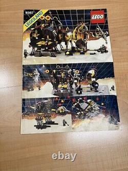 Vintage LEGO Space Blacktron 6987 Message Intercept Base Instructions Only