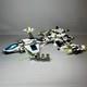 Vintage LEGO Space Exploriens 6982 Explorien Starship COMPLETE No Manual or Box