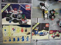 Vintage LEGO Space LOT 6952 Solar Power Transporter 6783 6927 6883 1478 6849 fig
