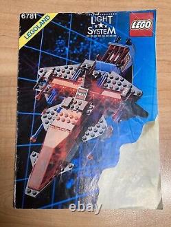 Vintage LEGO Space Police 6781 SP-Striker Complete with Instructions, Light