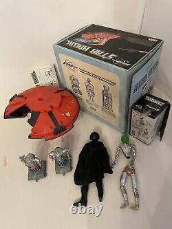 Vintage LOT IDEAL Star Team Zeroids Space Hawk ZEM-21 Knight Darkness BOXES 1977