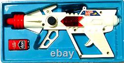 Vintage Laser Gun Space Laser Ray Lights & Sounds Battery Operated Used In Box