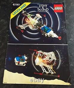 Vintage Lego 6780 XTSpace Ship Light & Sound 1985 Great Example Boxed & Complete