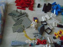 Vintage Lego Beta 1 Command Base Set, Police Space Vehicle, Moon Crater Base, Et