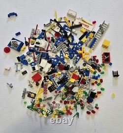 Vintage Lego Lunar & City Set Unique Parts Pieces Lot. Space Flag, Flowers, Etc