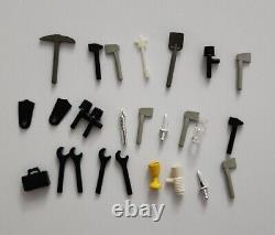 Vintage Lego Minifigure Lot of 34 Lego Town Figures and accessories