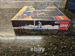 Vintage Lego Space- 483 Alpha-1 Rocket Base 100% with Minifigures, Box & Manual