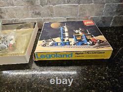 Vintage Lego Space- 483 Alpha-1 Rocket Base 100% with Minifigures, Box & Manual