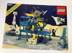 Vintage Lego Space 6971 Inter-Galactic Command Base 100% complete with instru