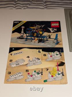 Vintage Lego Space 6971 Inter Galactic Command Base Complete with Instructions