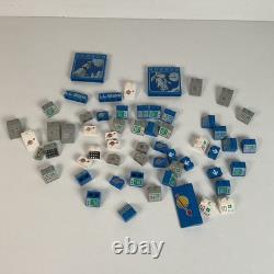 Vintage Lego Space Control Pannels 2x2 2x3 Floating Astronaut Command Base LL924