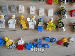 Vintage Lego Space, Mtron, Blacktron, Space Police Minifigures Bundle 6811, Bricks