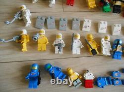 Vintage Lego Space, Mtron, Blacktron, Space Police Minifigures Bundle 6811, Bricks