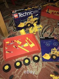 Vintage Lego Technic large job lot 8853 8855 8860 8210 8250 Car Plane Submarine