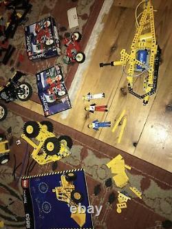 Vintage Lego Technic large job lot 8853 8855 8860 8210 8250 Car Plane Submarine