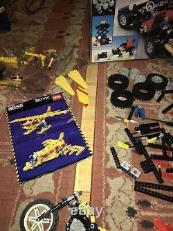 Vintage Lego Technic large job lot 8853 8855 8860 8210 8250 Car Plane Submarine