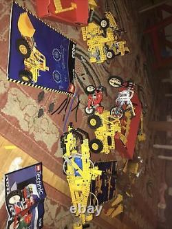 Vintage Lego Technic large job lot 8853 8855 8860 8210 8250 Car Plane Submarine