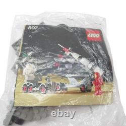 Vintage Lego x 5 Legoland Space Rocket Moon Base Vehicles 897 918 6806 6821 6842