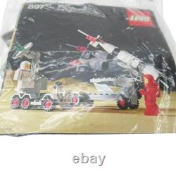 Vintage Lego x 5 Legoland Space Rocket Moon Base Vehicles 897 918 6806 6821 6842