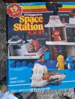 Vintage Lillian Playmates Space Station Playset Unopened Original Box