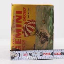 Vintage Lone Star Gemini Space Capsule Toy with Parachute & Original Box 1960s