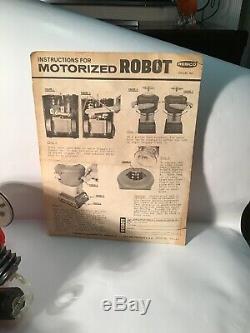 Vintage Lost In Space 1966 Robot In Box With Instructions Remco Toys Monster Red