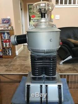 Vintage Lost in Space 1998 2 Foot Robot with Original Remote