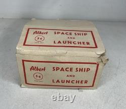 Vintage Lot Albert Space Ship & Launcher Toys Original Box West Germany 22 Total