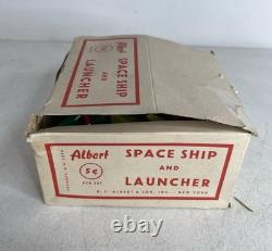 Vintage Lot Albert Space Ship & Launcher Toys Original Box West Germany 22 Total