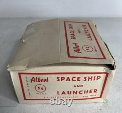 Vintage Lot Albert Space Ship & Launcher Toys Original Box West Germany 22 Total