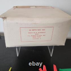 Vintage Lot Albert Space Ship and Launcher Toys With Original Box West Germany