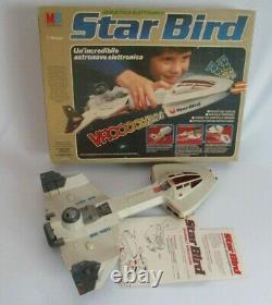 Vintage, MB, STAR BIRD, ELECTRONIC, IN BOX, INCOMPLETE, Works! Italian Box! Used