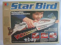 Vintage, MB, STAR BIRD, ELECTRONIC, IN BOX, INCOMPLETE, Works! Italian Box! Used