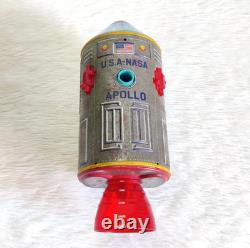 Vintage MT TM Space Capsule Apollo Astronaut Battery Operated Japan Tin Toy156