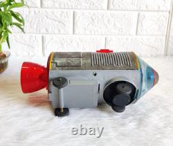 Vintage MT TM Space Capsule Apollo Astronaut Battery Operated Japan Tin Toy156