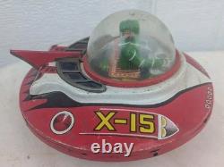 Vintage Made In Japan X-15 Space Saucer Astronaut Toy