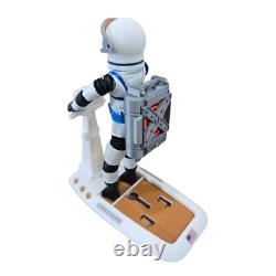 Vintage Major Matt Mason Figure Bundle Brown Space Sled, Helmet, Prop Jet