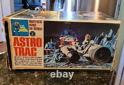 Vintage Major Matt Mason Man in Space Astro Trac Vehicle Mattel 1967 withBox WORKS