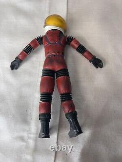 Vintage Major Matt Mason SGT Storm Space Action Figure Mattel 1966 Red Suit