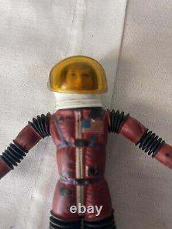 Vintage Major Matt Mason SGT Storm Space Action Figure Mattel 1966 Red Suit