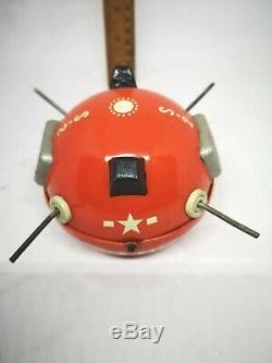 Vintage Man Made Satellite Yonezawa Tin Toys, Japan