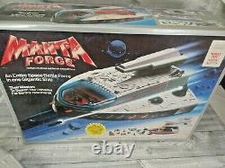 Vintage Manta Force Space Battle Force Ship With Original Box by Bluebird 1987