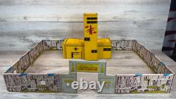 Vintage Marx Captain Space Solar Scout Playset 1953 Tom Corbett Tin Toy Building