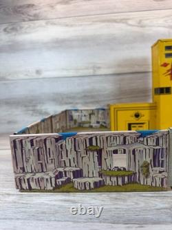 Vintage Marx Captain Space Solar Scout Playset 1953 Tom Corbett Tin Toy Building