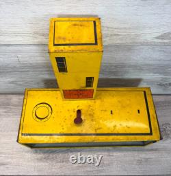 Vintage Marx Captain Space Solar Scout Playset 1953 Tom Corbett Tin Toy Building