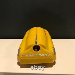Vintage Marx Car of the Future 1950's Rare Yellow Plastic Friction Space Car