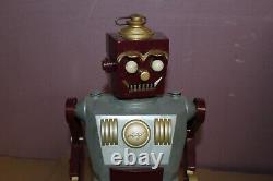 Vintage Marx Electric Robot & Son 15 Battery Op Space Sci-Fi Toy WithBox