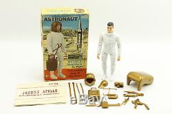 Vintage Marx Johnny Apollo Astronaut Movable Spaceman & Box 1724